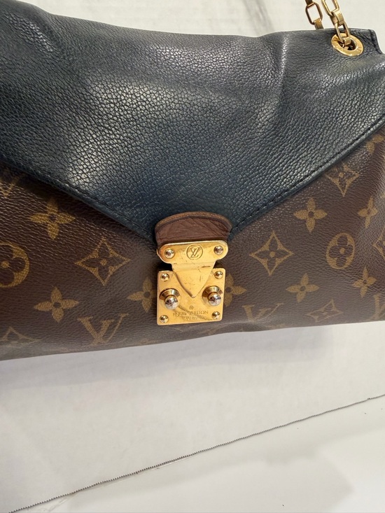 LOUIS VUITTON 2014 Monogram Pallas Chain shoulder bag - Picture 4 of 13